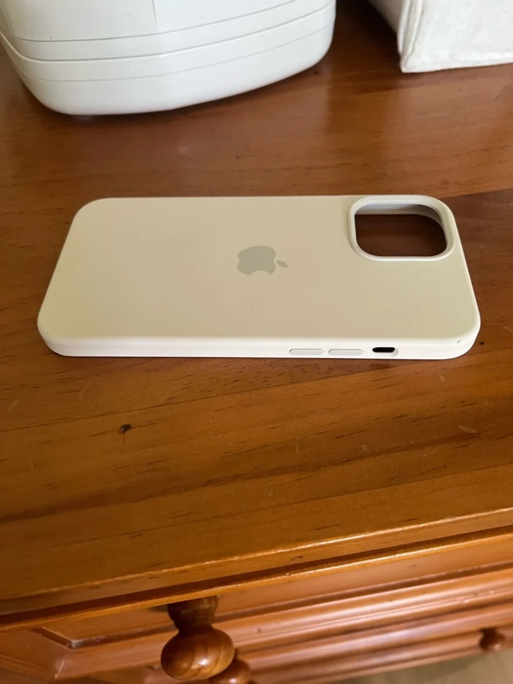 NWOT Apple iPhone 12 Pro Max Silicone Case with MagSafe - White